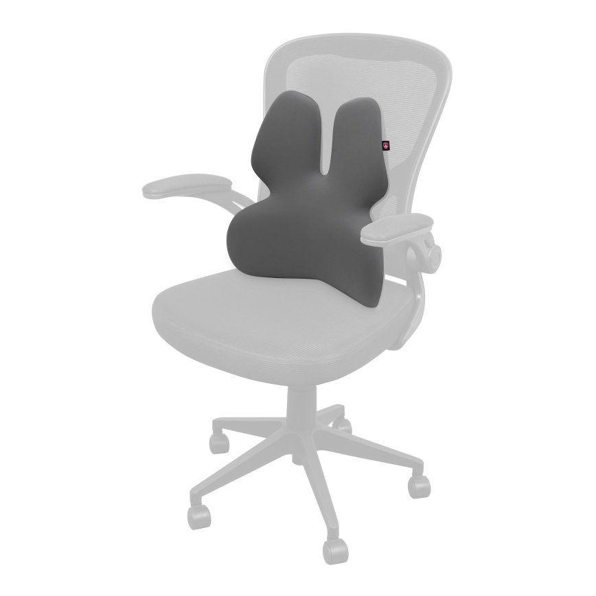 CONNECT IT CFH-5902-GY - Lumbalna podrška za stolicu siva