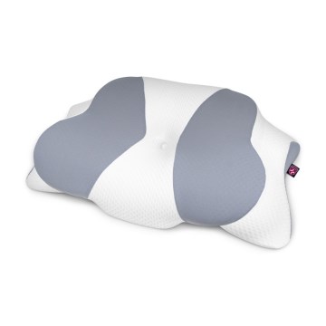 CONNECT IT CFH-6032-WH - Anatomski jastuk Gemini beli/sivi