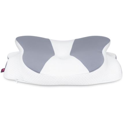CONNECT IT CFH-6032-WH - Anatomski jastuk Gemini beli/sivi
