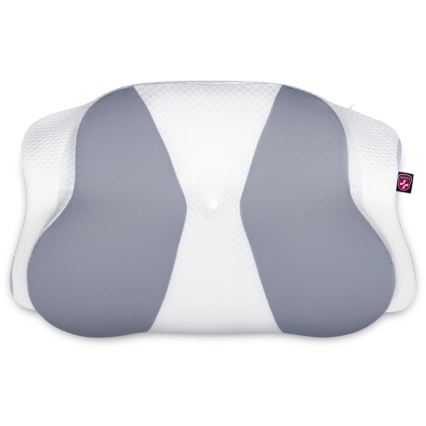 CONNECT IT CFH-6032-WH - Anatomski jastuk Gemini beli/sivi
