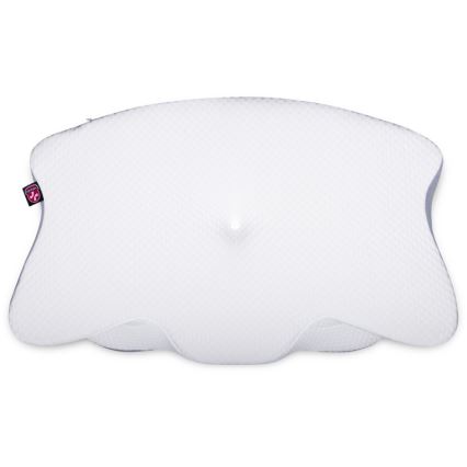 CONNECT IT CFH-6032-WH - Anatomski jastuk Gemini beli/sivi