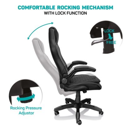 CONNECT IT CGC-0600-BK - Gejmerska stolica Matrix Pro crna