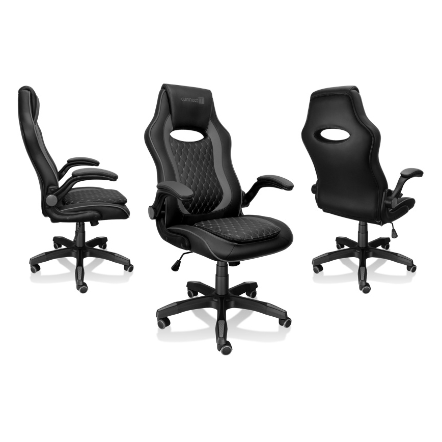 CONNECT IT CGC-0600-BK - Gejmerska stolica Matrix Pro crna