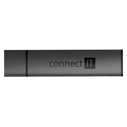 CONNECT IT CHU-4060-AN - USB-A hub sa čitačem memorijske kartice 4u1