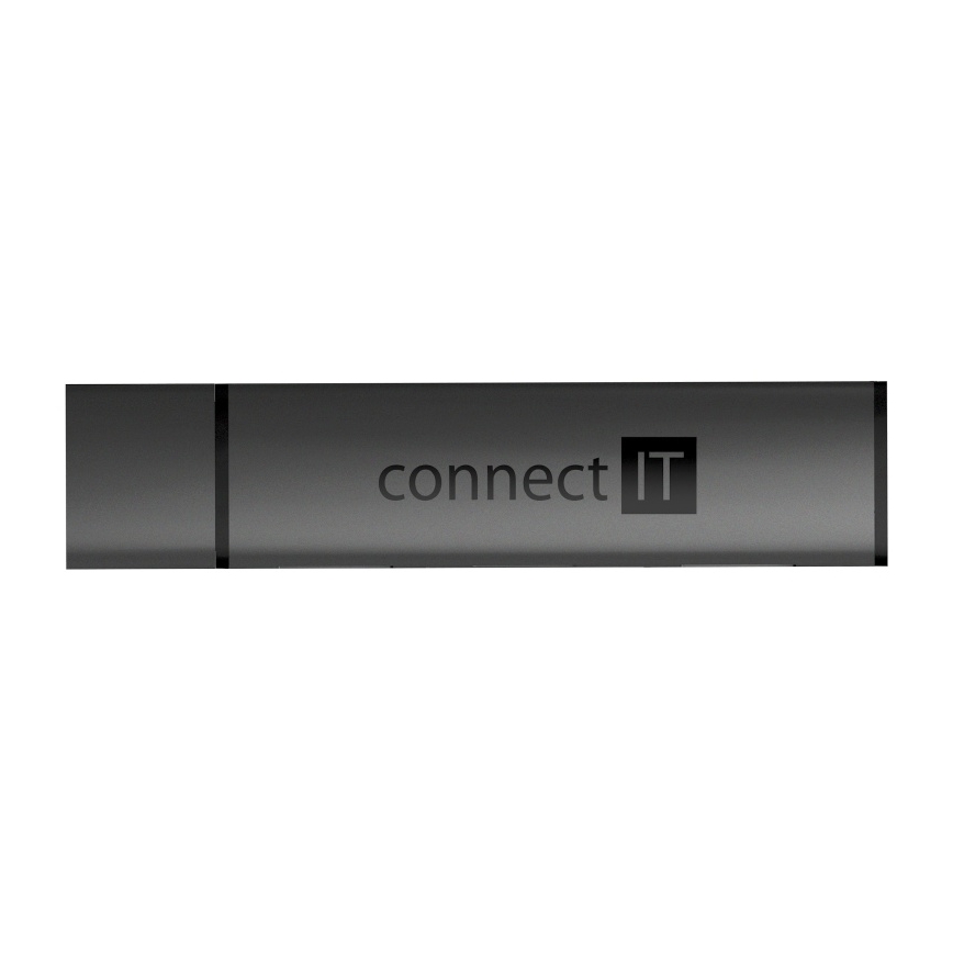 CONNECT IT CHU-4060-AN - USB-A hub sa čitačem memorijske kartice 4u1