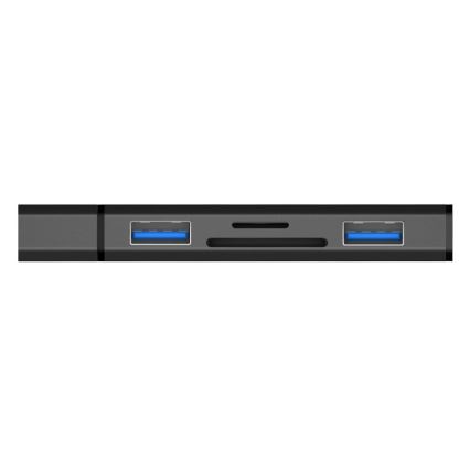 CONNECT IT CHU-4060-AN - USB-A hub sa čitačem memorijske kartice 4u1