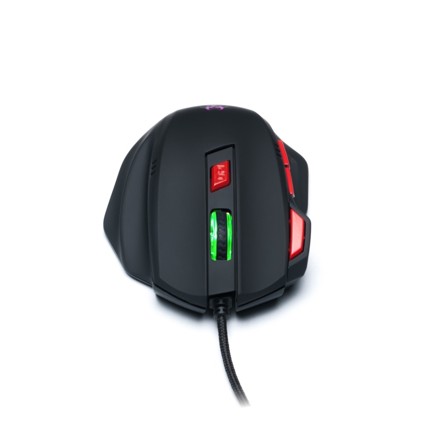 CONNECT IT CI-191 - LED Gejming miš sa kablom 800/1600/2400/3200 DPI crno