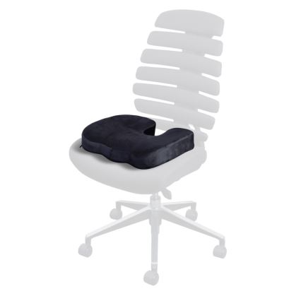 CONNECT IT CI-528 - Ergonomski jastuk za stolicu crno