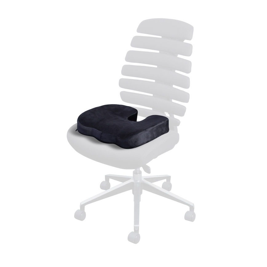 CONNECT IT CI-528 - Ergonomski jastuk za stolicu crno