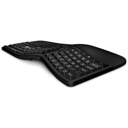 CONNECT IT CKB-2800-CS - Ergonomska bežična tastatura sa CZ/SK lokalizacijom crno