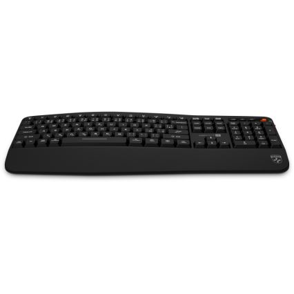 CONNECT IT CKM-6010-CS - Ergonomska bežična tastatura i miš 800/1200/1600/2400 DPI sa CZ/SK lokalizacijom 1xAA + 2xAAA crno