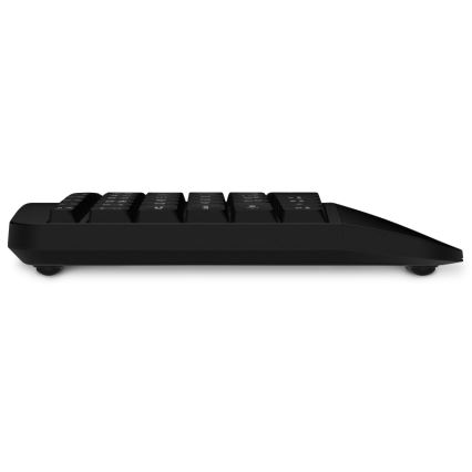 CONNECT IT CKM-6010-CS - Ergonomska bežična tastatura i miš 800/1200/1600/2400 DPI sa CZ/SK lokalizacijom 1xAA + 2xAAA crno