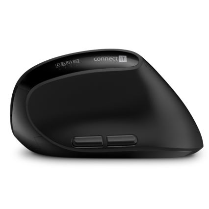 CONNECT IT CKM-6010-CS - Ergonomska bežična tastatura i miš 800/1200/1600/2400 DPI sa CZ/SK lokalizacijom 1xAA + 2xAAA crno