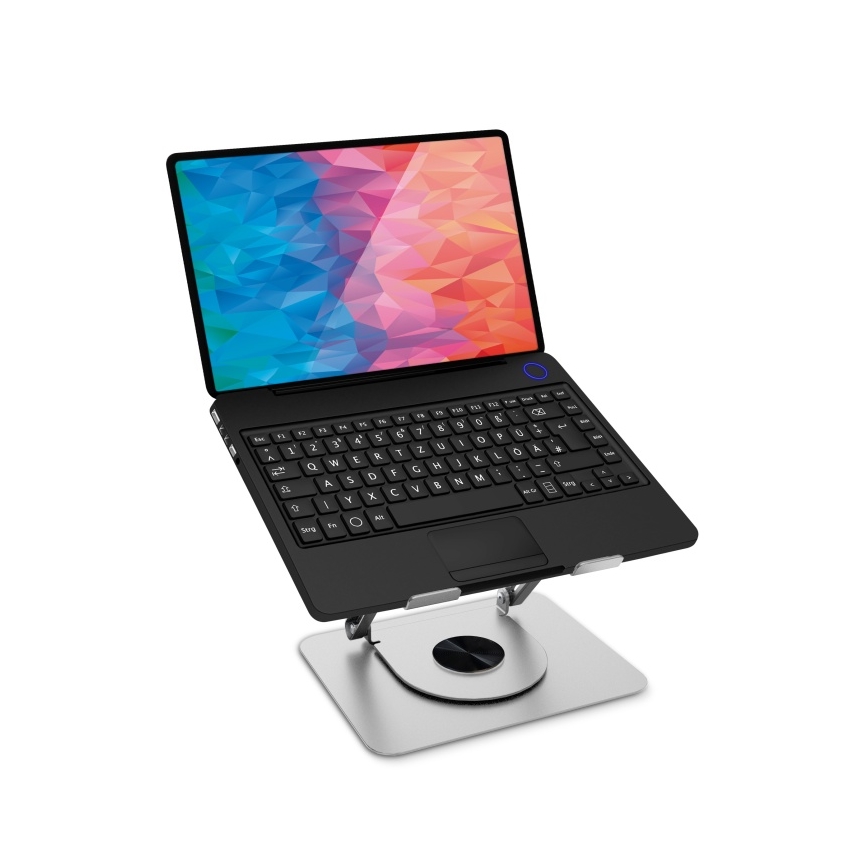 CONNECT IT CMF-2100-SL - Okretni stalak za laptop srebrno