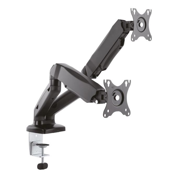 CONNECT IT CMF-3207-BK - Univerzalni držač za 2 monitora 13-27” crno