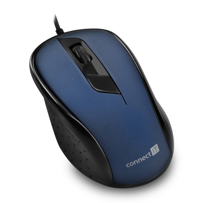 CONNECT IT CMO-1200-BL - Žičani miš 1000 DPI crno/plava