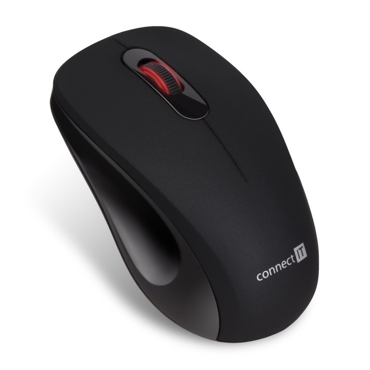 CONNECT IT CMO-2230-BK - Bežični tihi miš MUTE 1200 DPI 1xAA crno