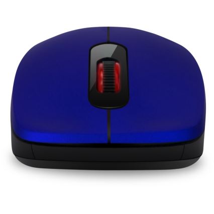 CONNECT IT CMO-2230-BL - Bežični tihi miš MUTE 1200 DPI 1xAA crno/plava