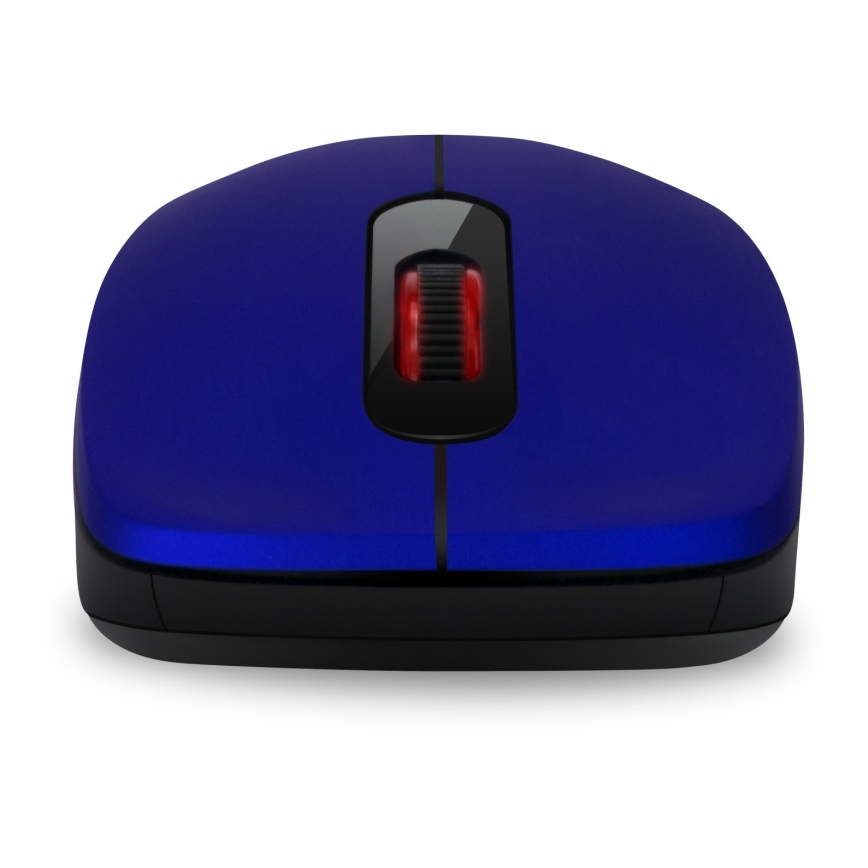 CONNECT IT CMO-2230-BL - Bežični tihi miš MUTE 1200 DPI 1xAA crno/plava