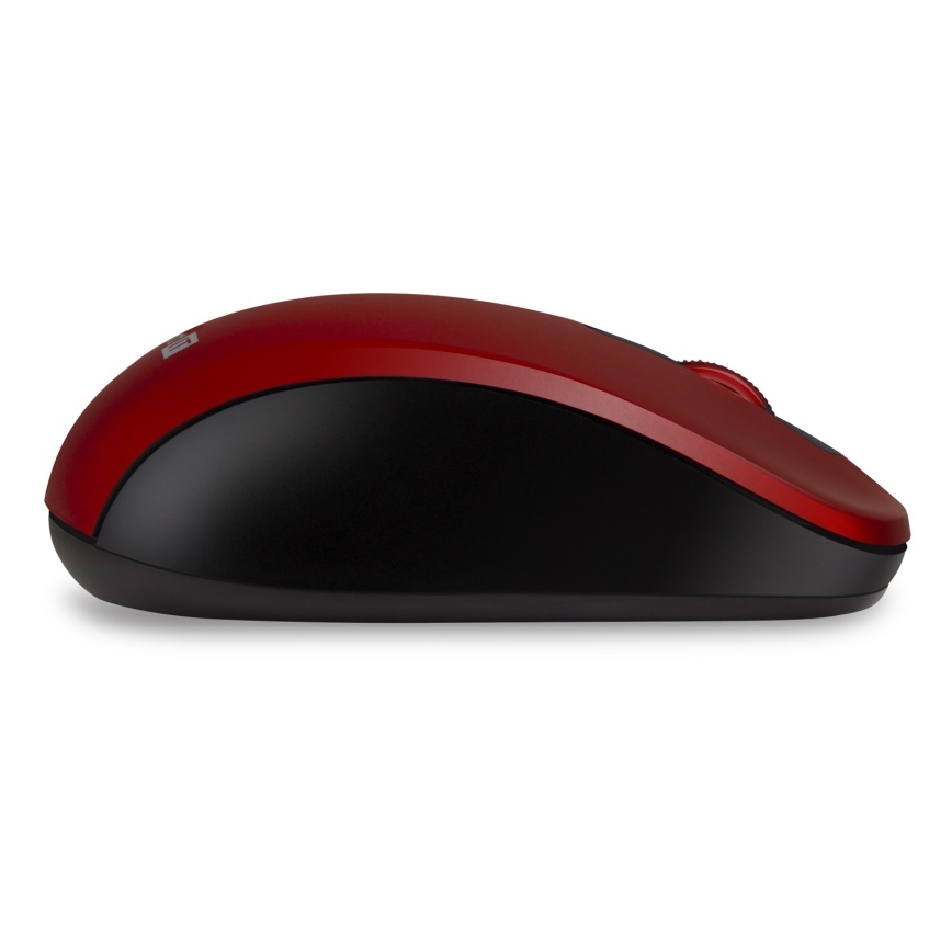 CONNECT IT CMO-2230-RD - Bežični tihi miš MUTE 1200 DPI 1xAA crno/crveno