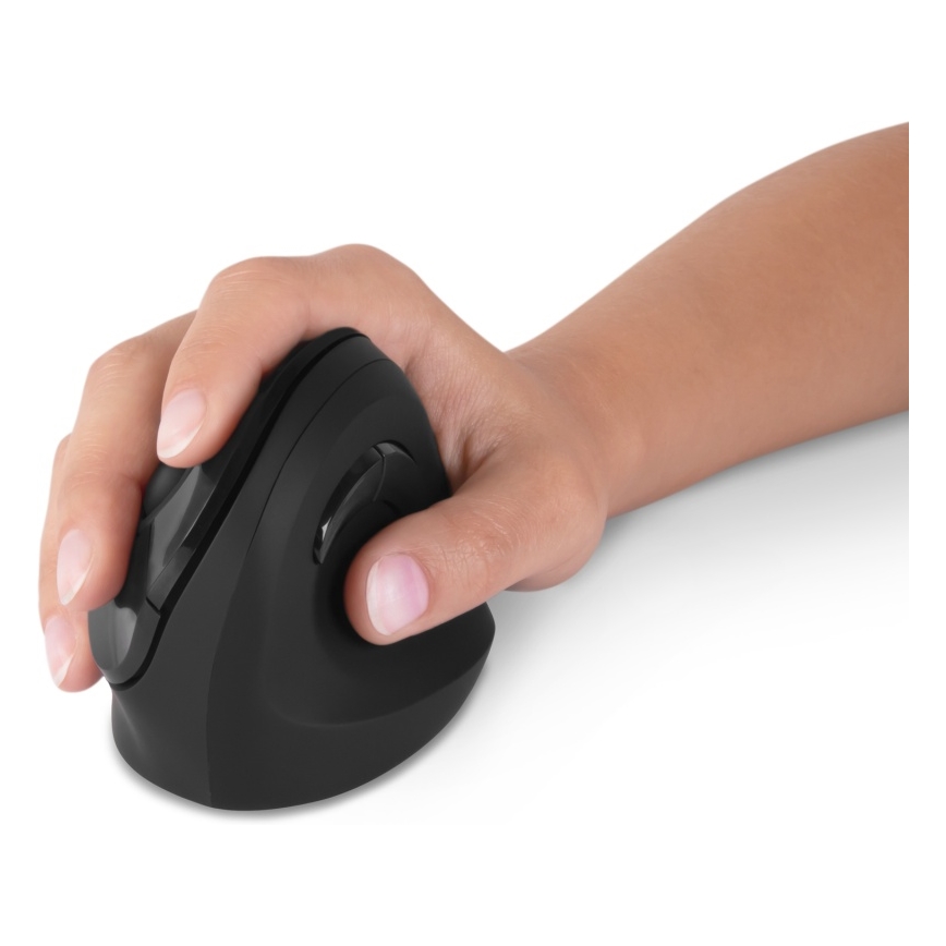 CONNECT IT CMO-2700-BK - Ergonomski bežični miš 800/1200/1600 DPI 1xAA crno