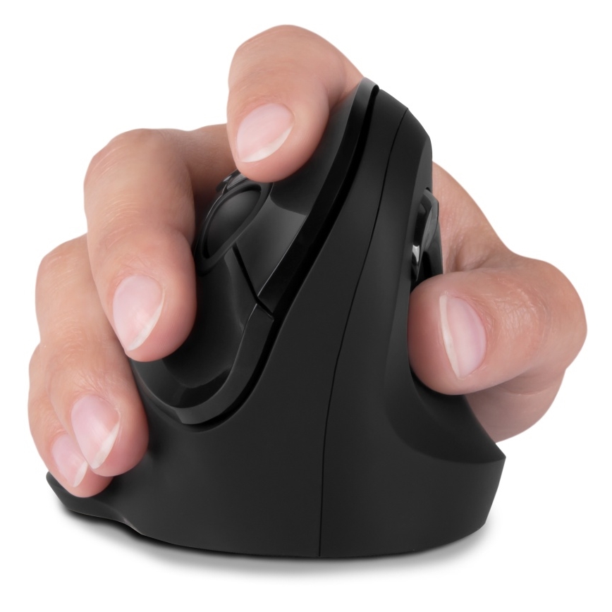 CONNECT IT CMO-2700-BK - Ergonomski bežični miš 800/1200/1600 DPI 1xAA crno