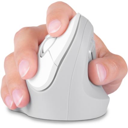 CONNECT IT CMO-2700-WH - Ergonomski bežični miš 800/1200/1600 DPI 1xAA bela