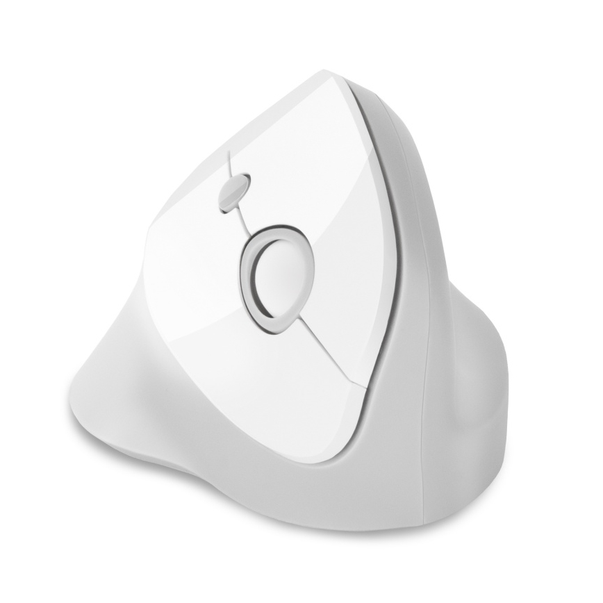 CONNECT IT CMO-2700-WH - Ergonomski bežični miš 800/1200/1600 DPI 1xAA bela