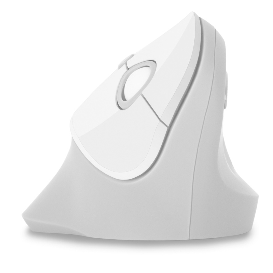 CONNECT IT CMO-2700-WH - Ergonomski bežični miš 800/1200/1600 DPI 1xAA bela