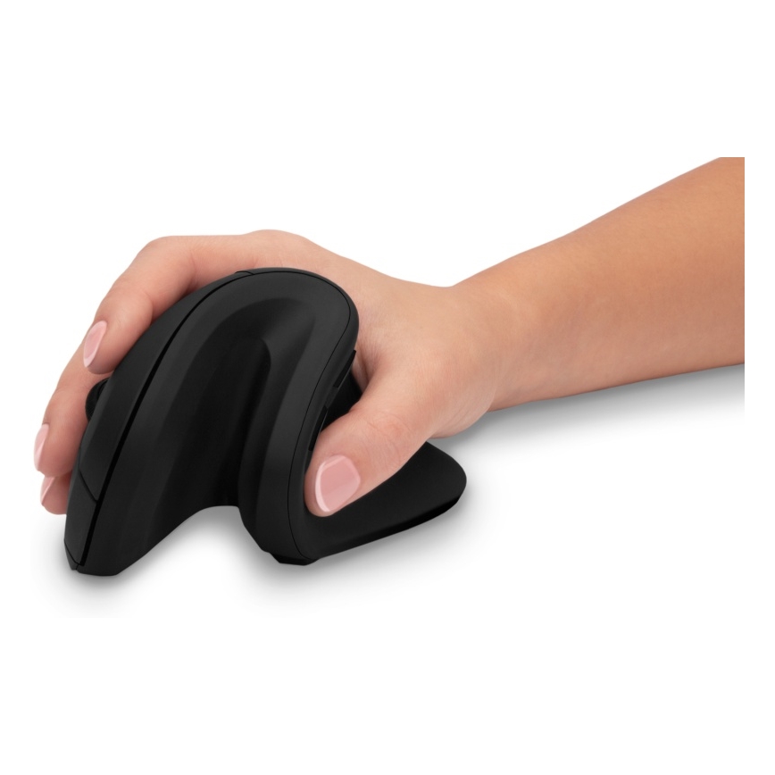 CONNECT IT CMO-2900-BK - Ergonomski bežični miš, 800/1200/1600 DPI, napajanje 1xAA, crna