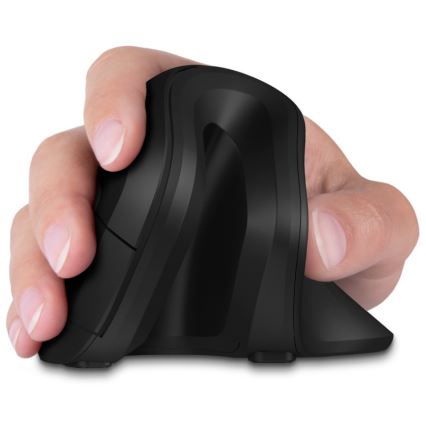 CONNECT IT CMO-2900-BK - Ergonomski bežični miš, 800/1200/1600 DPI, napajanje 1xAA, crna