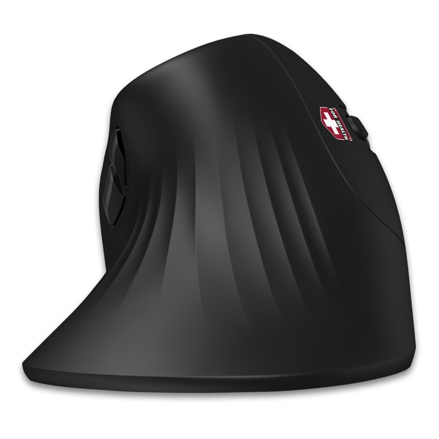 CONNECT IT CMO-2900-BK - Ergonomski bežični miš, 800/1200/1600 DPI, napajanje 1xAA, crna