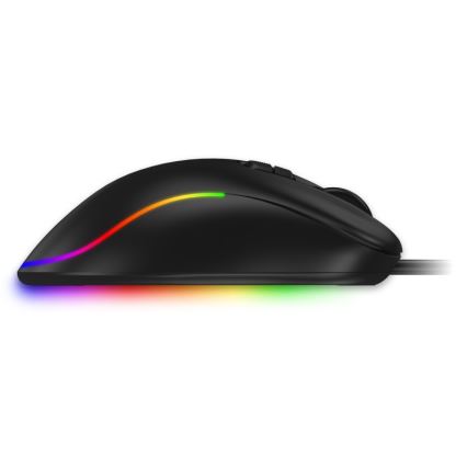 CONNECT IT CMO-3589-BK - LED RGB Gejming miš sa kablom 200-7200 DPI crno