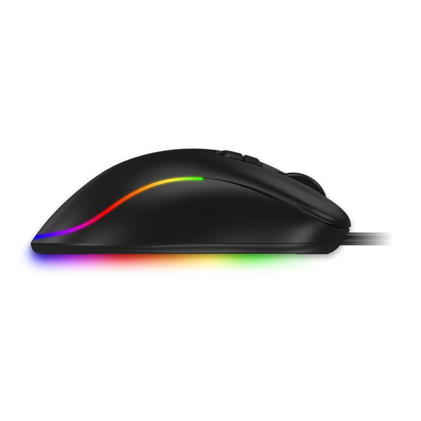 CONNECT IT CMO-3589-BK - LED RGB Gejming miš sa kablom 200-7200 DPI crno
