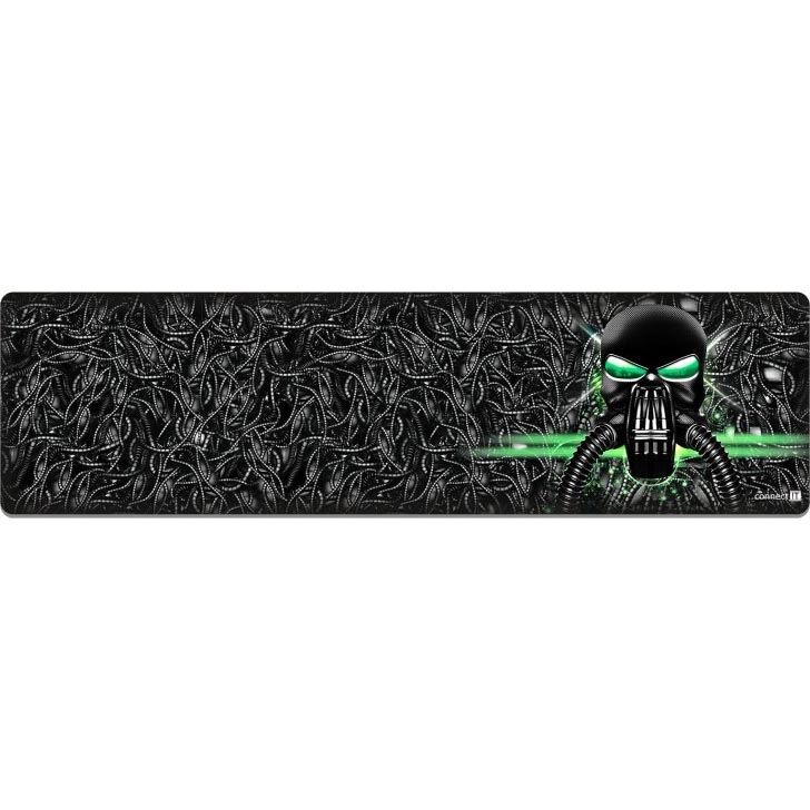 CONNECT IT CMP-1110-LG - Podloga za tastaturu i miš 88,6x24,5 cm crno/zelena