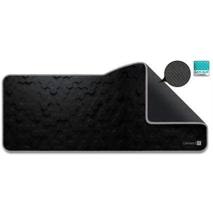 CONNECT IT CMP-2000-XL - Podloga za tastaturu i miš 79,5x34,5 cm crno