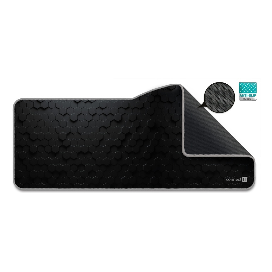 CONNECT IT CMP-2000-XL - Podloga za tastaturu i miš 79,5x34,5 cm crno
