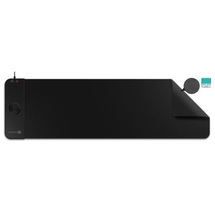 CONNECT IT CMP-2500-LG - Podloga za tastaturu i miš sa Qi bežičnim punjenjem 80x30 cm crno