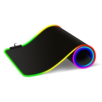 CONNECT IT CMP-3100-LG - LED RGB Gejmerska podloga za tastaturu i miša 80x30 cm crno