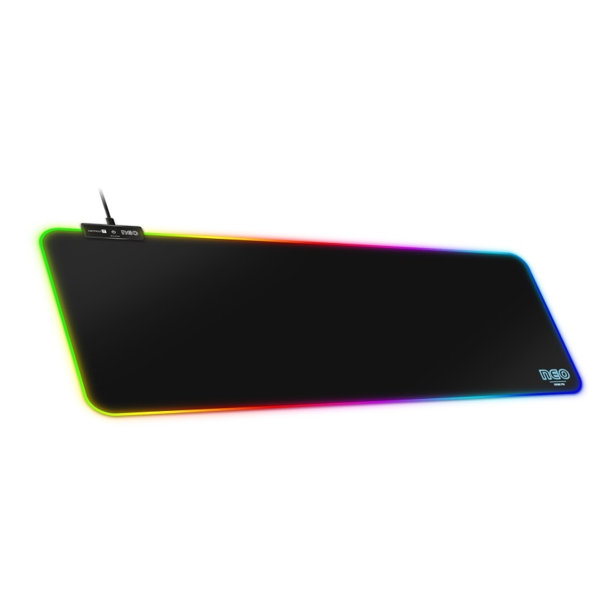 CONNECT IT CMP-3100-LG - LED RGB Gejmerska podloga za tastaturu i miša 80x30 cm crno