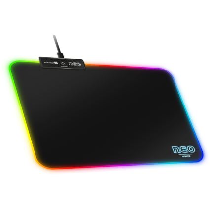 CONNECT IT CMP-3100-SM - LED RGB Gejmerska podloga za miša 32x24,5 cm crno