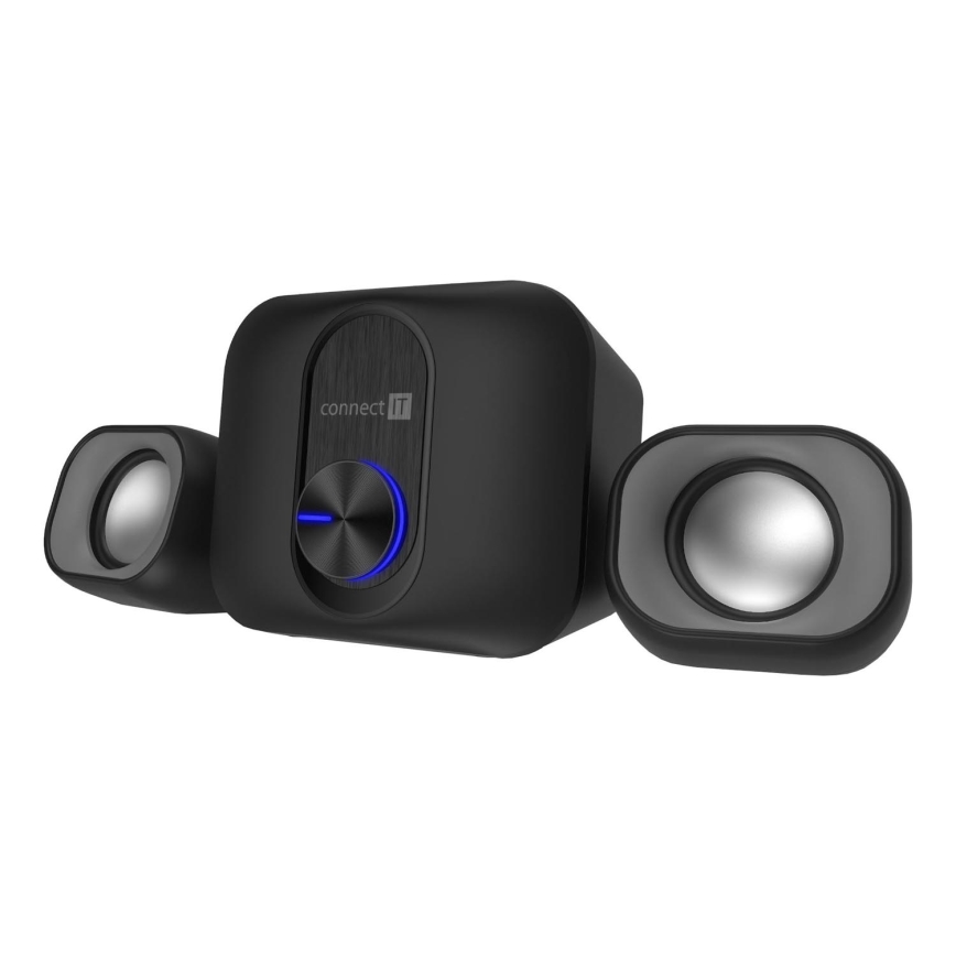 CONNECT IT CSP-2100-BK - LED Set zvučnika sa sabvuferom 11W/5V crno