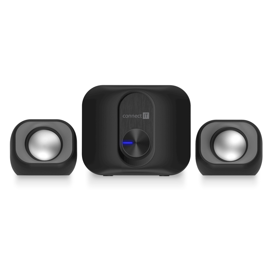 CONNECT IT CSP-2100-BK - LED Set zvučnika sa sabvuferom 11W/5V crno