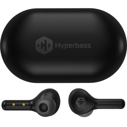 CONNECT IT HEP-5300-BK - Bežične slušalice sa mikrofonom 300 mAh + 2x 35 mAh crno