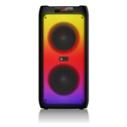 CONNECT IT HSP-3050-BK - LED Bežični zvučnik sa mikrofonom 60W/5V 4500 mAh crno + Daljinski upravljač