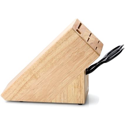 Continenta C30514 - Stalak za noževe 22x11,5x22 cm od kaučukovog drveta