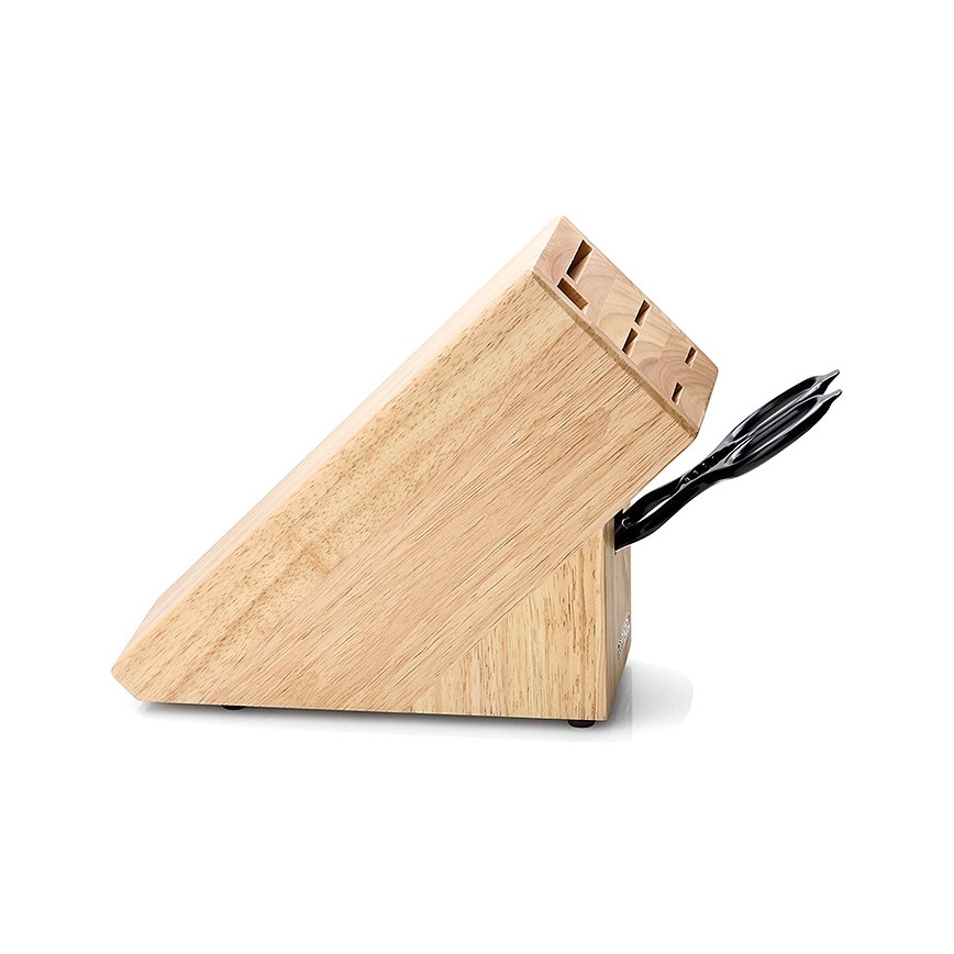 Continenta C30514 - Stalak za noževe 22x11,5x22 cm od kaučukovog drveta
