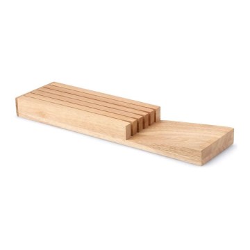 Continenta C30518 - Organizator za noževe 39x11x3,5 cm kaučukovo drvo
