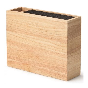 Continenta C3315 - Stalak za noževe sa fleksibilnim umetkom i pregradom 27,5x9x21,5 cm