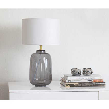 Cottex - Stona lampa BLAKE 1xE27/8W/230V siva